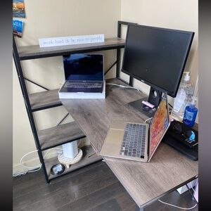 Desk (used- 2 years) but excellent condition